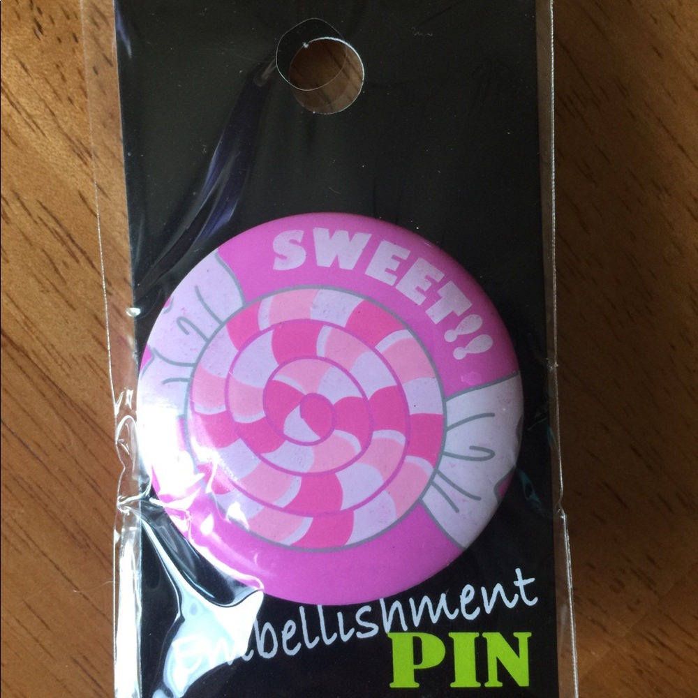 Embellishment pin SWEET!!